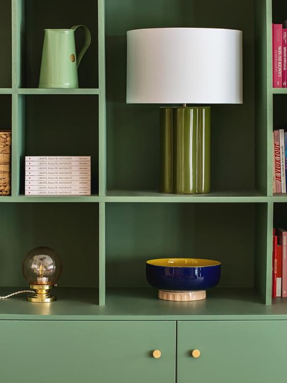Bookcase in Green 03 - Vert de gris