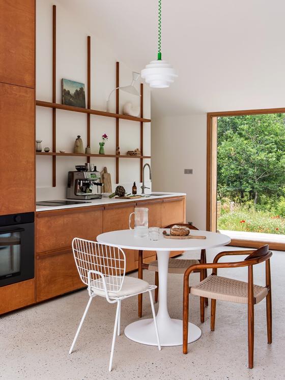 Sabine Mérillon's custom kitchen