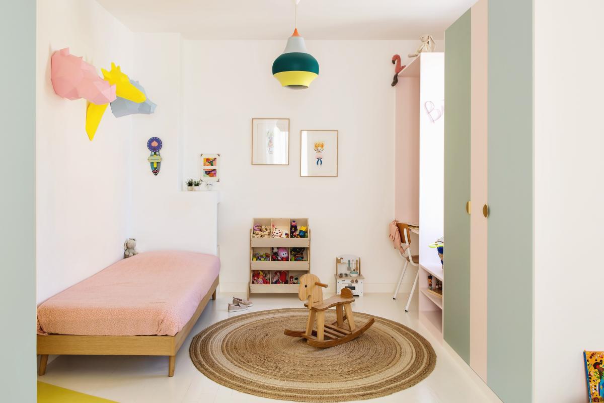 Bianca and Léonie's room - ⓒ Hervé Goluza for Plum Living