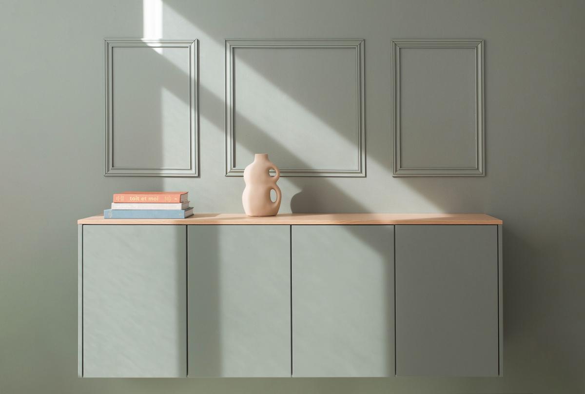 Buffet in Grün 05 - Stone für das Wohnzimmer