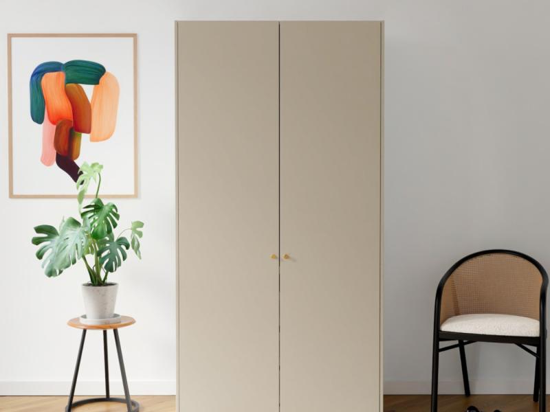 Dressing 2 portes lisse