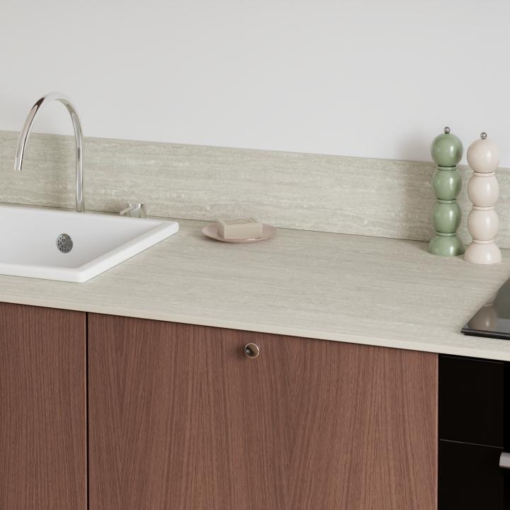 Backsplash Natural Travertine