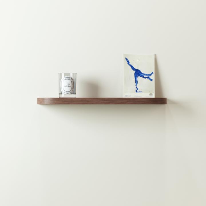 Double Curved floating shelf