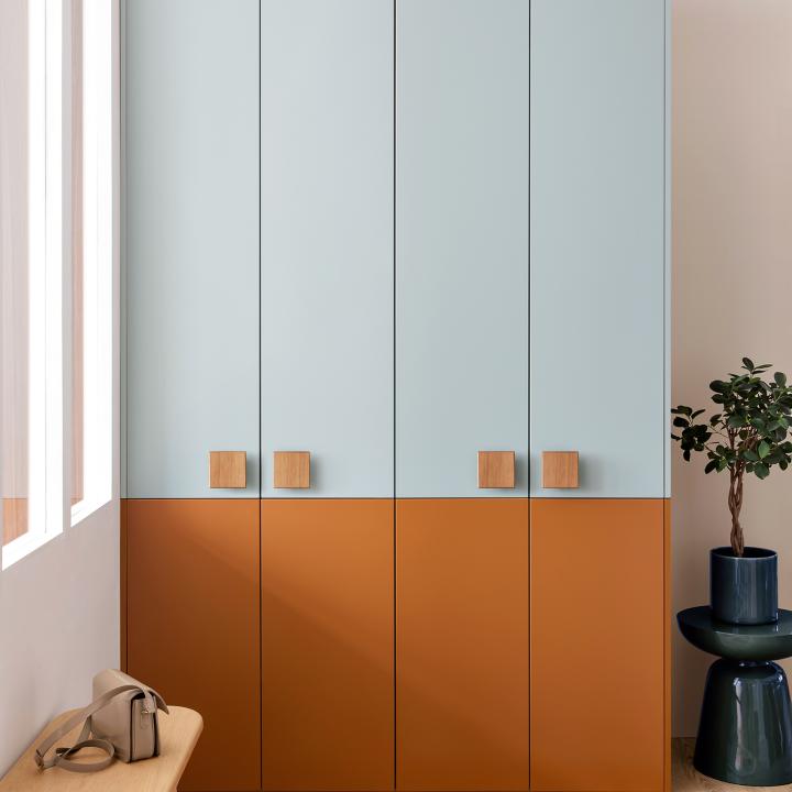 Porte 25x153cm - charnières à gauche