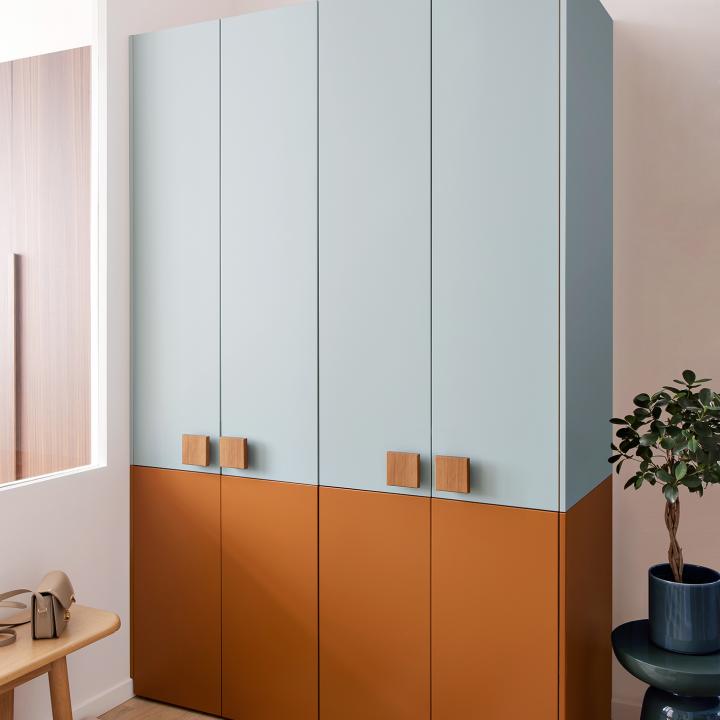 Porte 37x153cm - charnières à droite