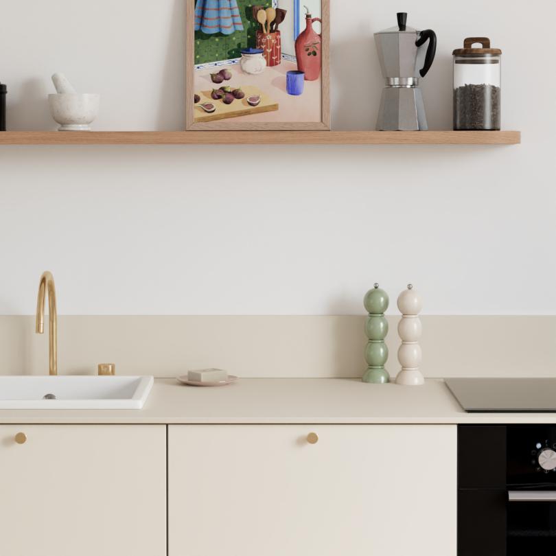 Backsplash Fenix Beige