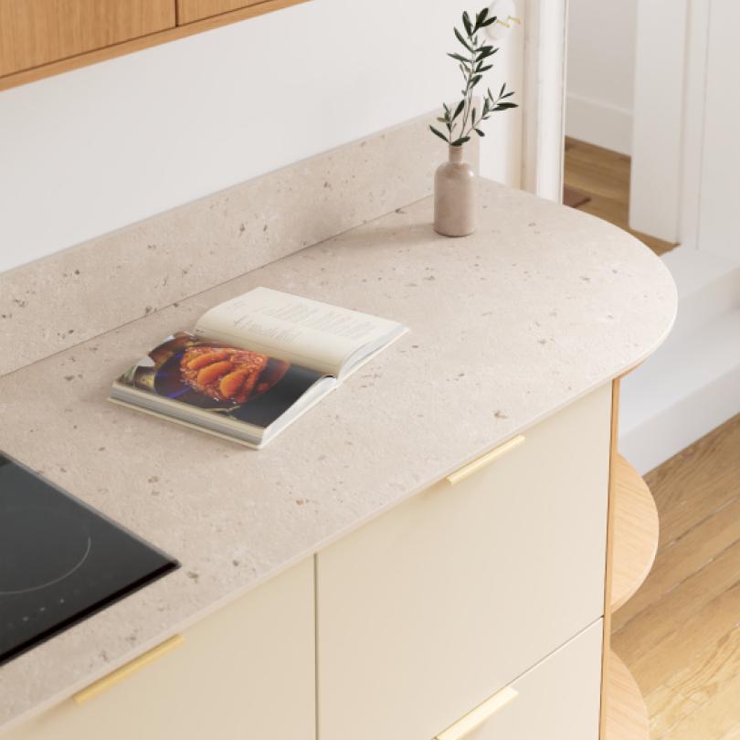 Terrazzo Natur Curved