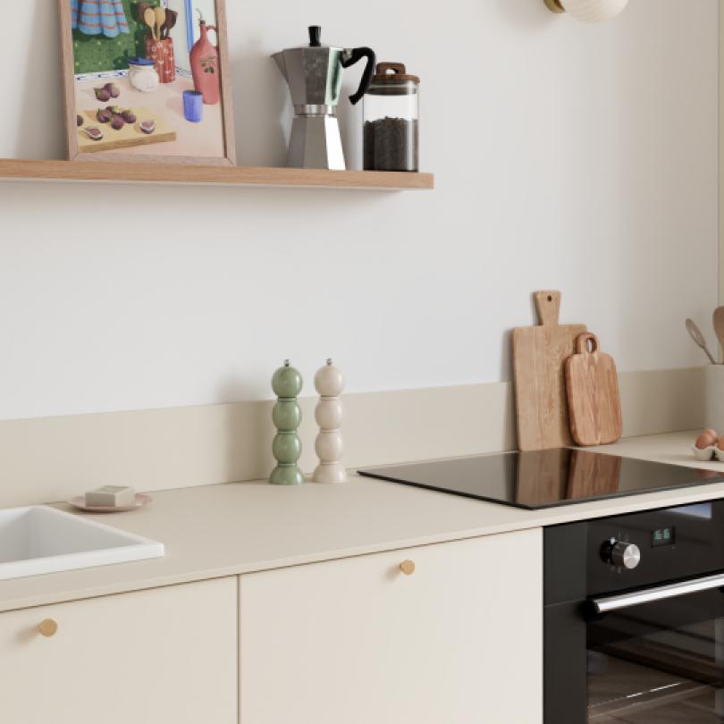 Backsplash Fenix Beige