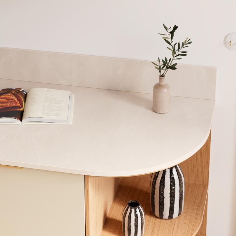 Worktop Curved Dune