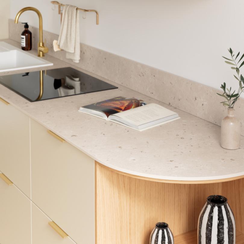 Terrazzo Natur Curved