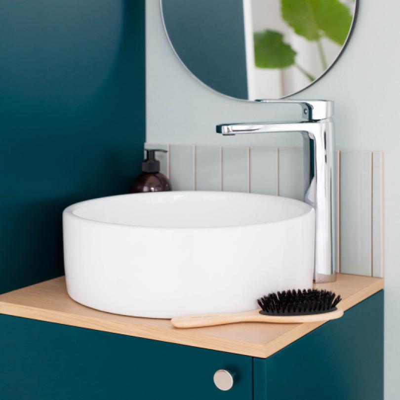 Ceramic tile  Green 01 - Amandier grisé