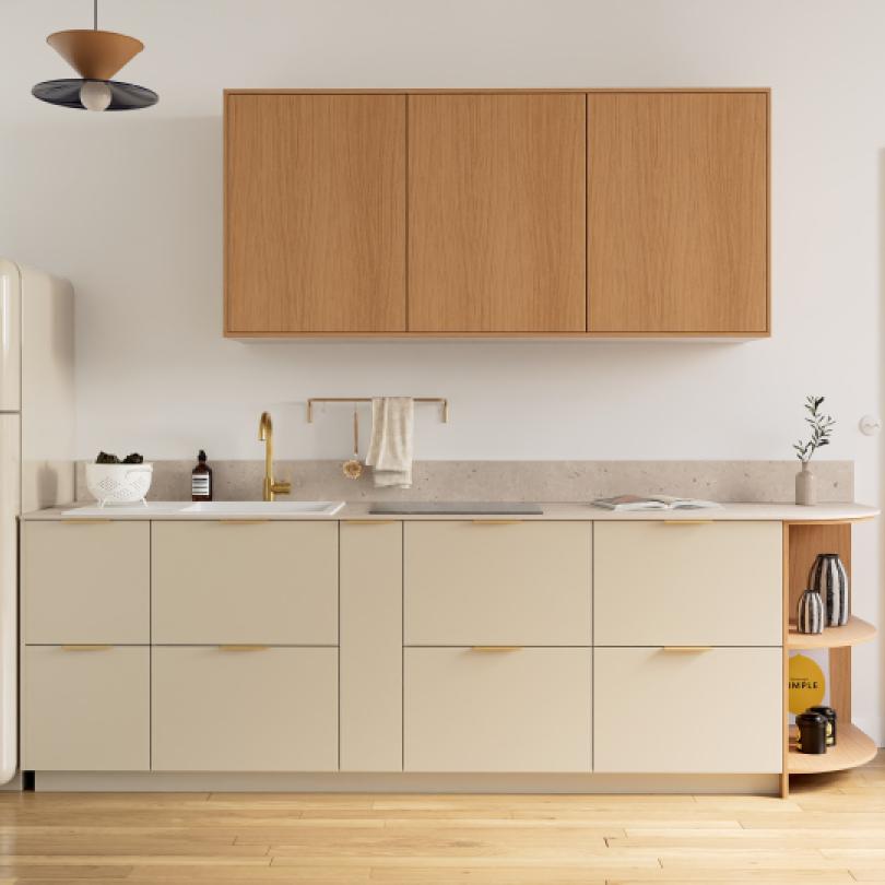 Terrazzo Natur Curved