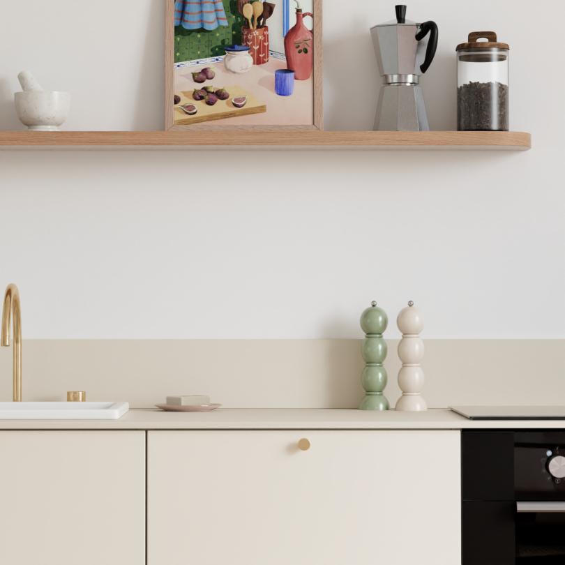 Backsplash Fenix Beige
