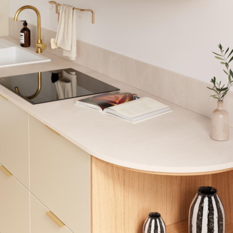 Worktop Curved Dune