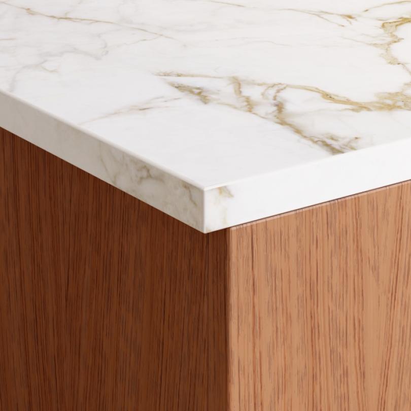 Backsplash Gold Marble