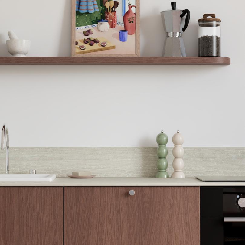 Backsplash Natural Travertine
