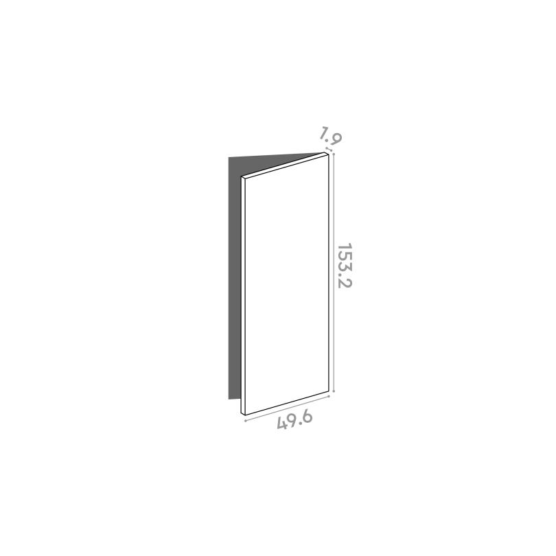 Porte 50x153cm - charnières à droite