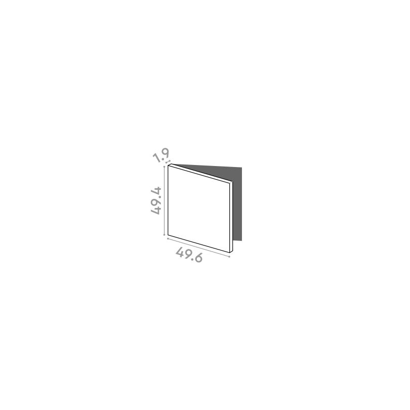 Porte 50x50cm - charnières à gauche