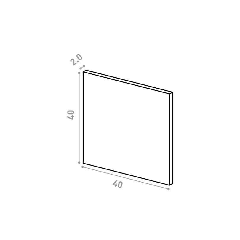 Drawer or chest-opening door 40x40cm
