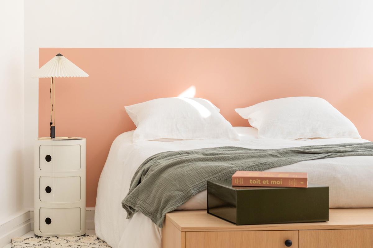 Peinture murale Blush