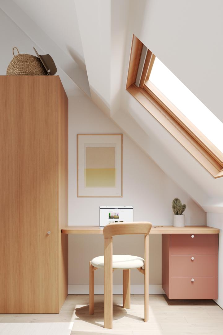 Plateau Curved Chêne miel
