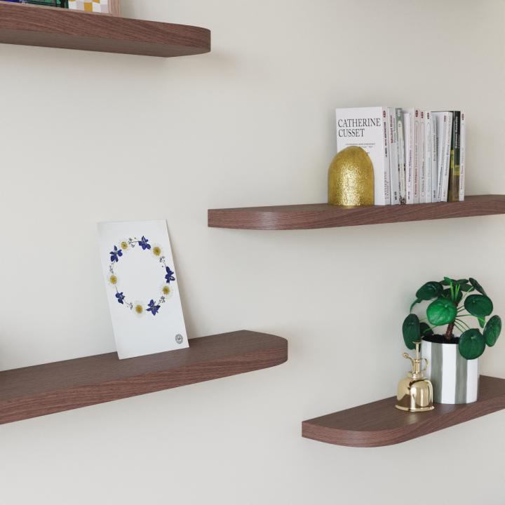 Étagère Curved