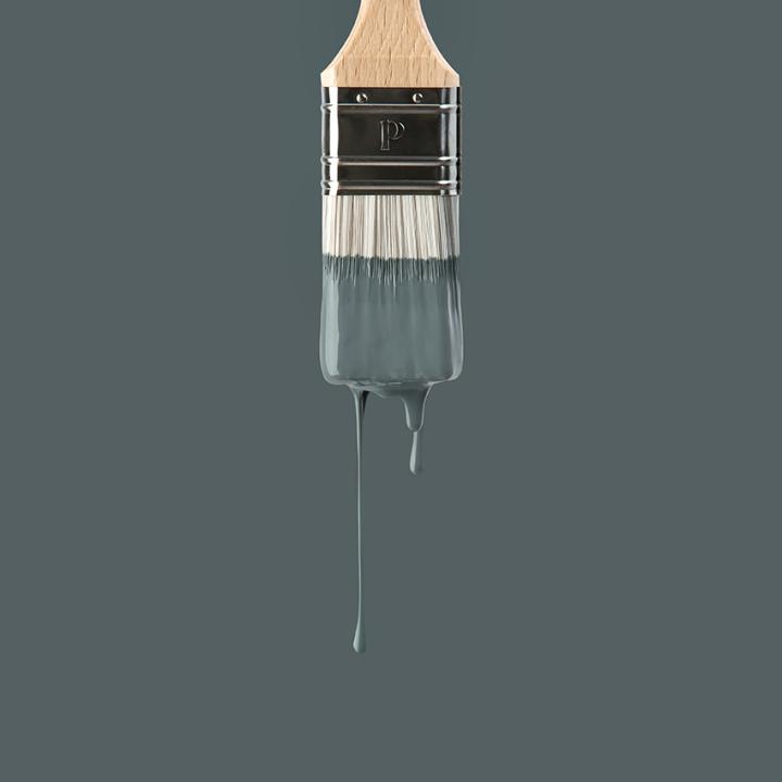 Peinture murale Bleu paon