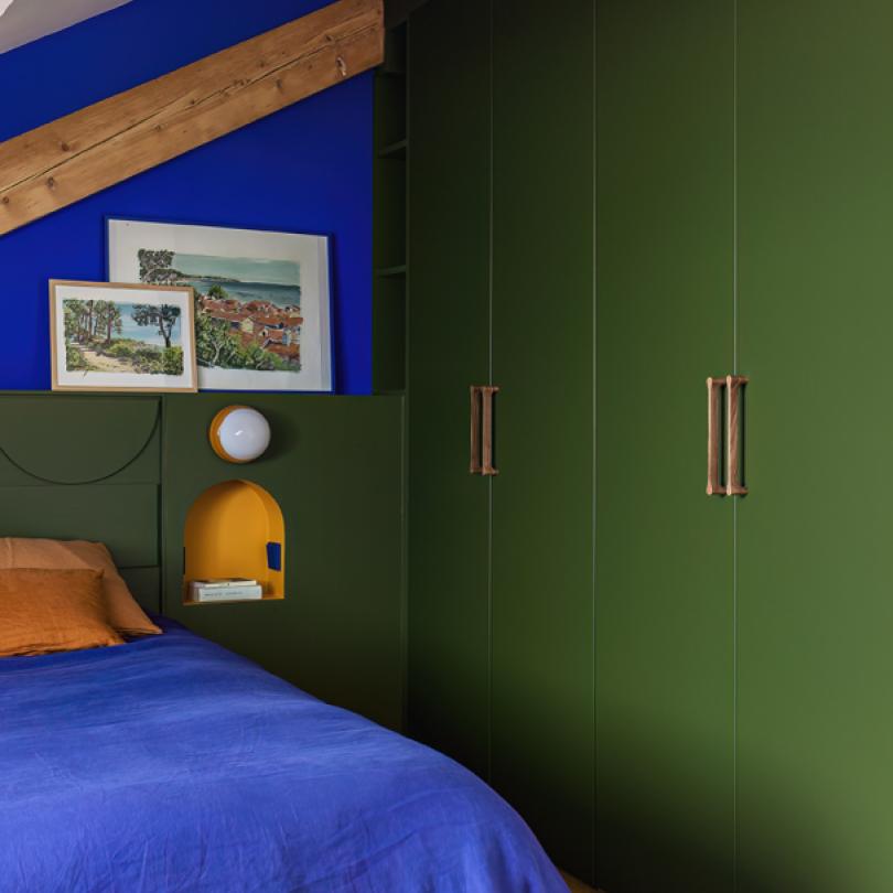Peinture murale Olive