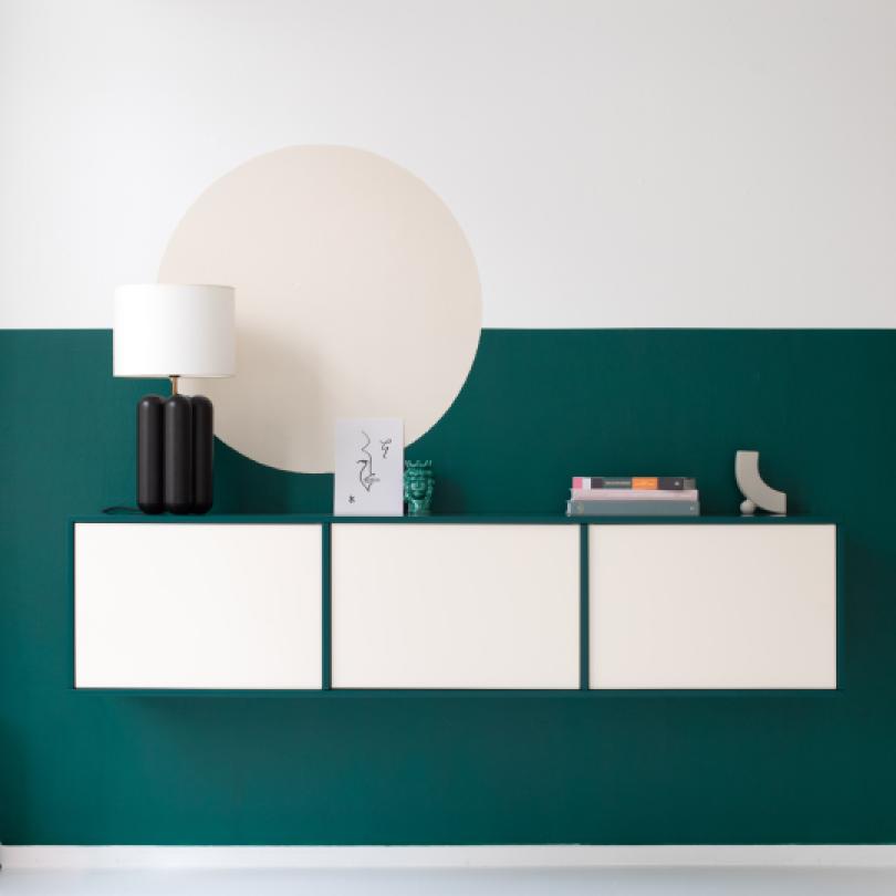 Peinture murale Vert sauvage
