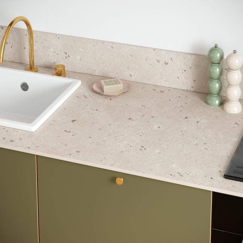 Échantillon plan de travail | Terrazzo naturel