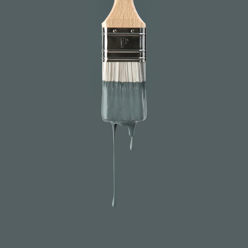 Peinture murale Bleu paon
